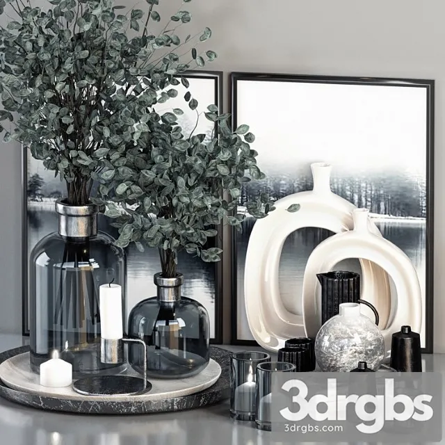 Decorative Set 13 24 3D Model Download Decorative Set 13 24 3D Model Download