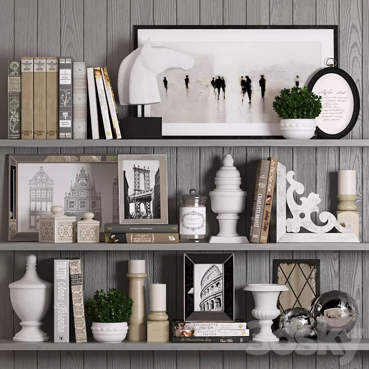 Decorative set 14 3D Model