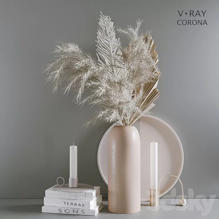 Decorative set # 14 3D Model