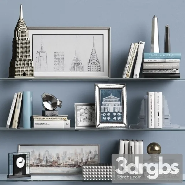 Decorative Set 14 3D Model Download Decorative Set 14 3D Model Download