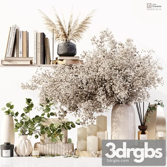 Decorative Set 142 1 3D Model Download Decorative Set 142 1 3D Model Download