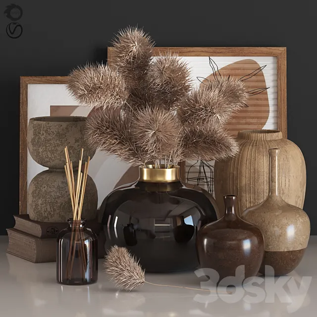 Decorative set 15 3D Model