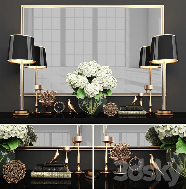 Decorative set 15 3D Model