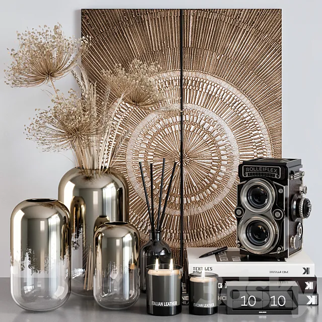 Decorative set 15 3D Model