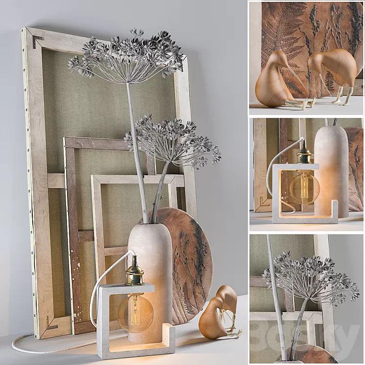 Decorative set # 15 3D Model