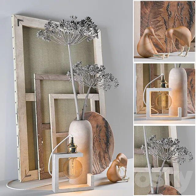 Decorative set # 15 3DModel