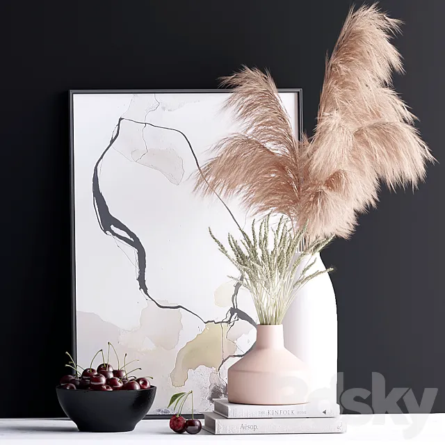 Decorative set 15 3DModel