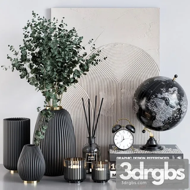 Decorative Set 16 2 3D Model Download Decorative Set 16 2 3D Model Download