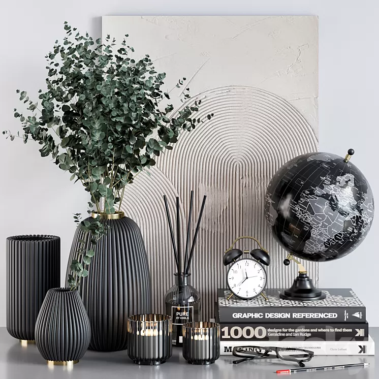 Decorative set 16 3D Model