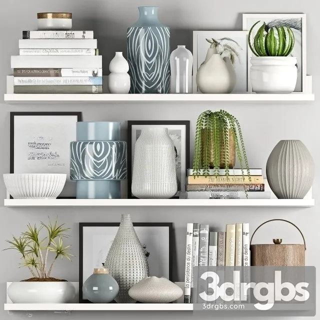 Decorative Set 16 3D Model Download Decorative Set 16 3D Model Download