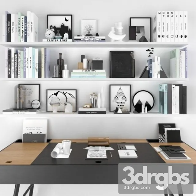 Decorative Set 162 3D Model Download Decorative Set 162 3D Model Download