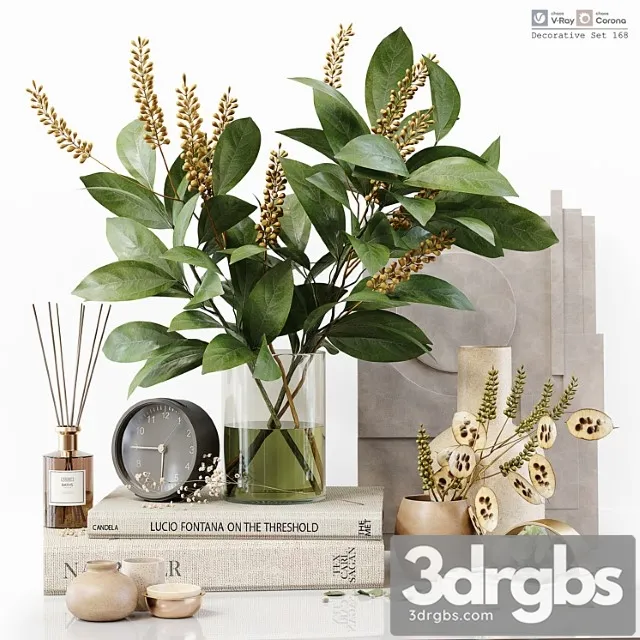 Decorative Set 168 3D Model Download Decorative Set 168 3D Model Download