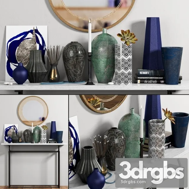 Decorative Set 17 1 3D Model Download Decorative Set 17 1 3D Model Download