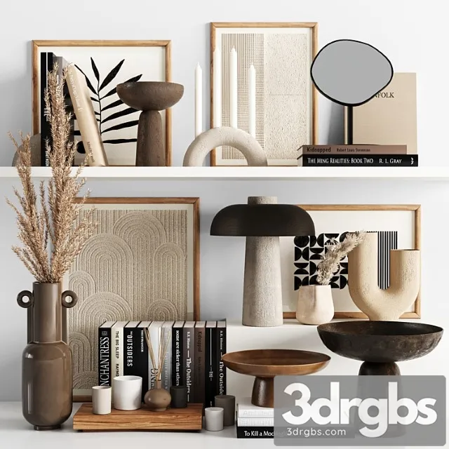 Decorative Set 17 2 3D Model Download Decorative Set 17 2 3D Model Download