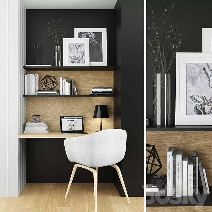 Decorative set 17 3D Model Decorative set 17 3D Model