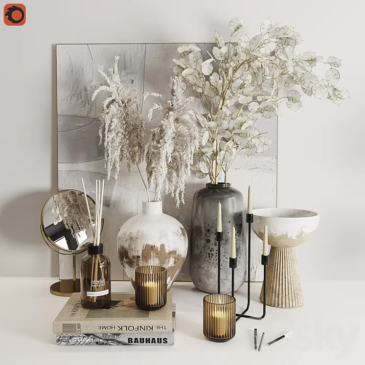 Decorative set 17 3D Model