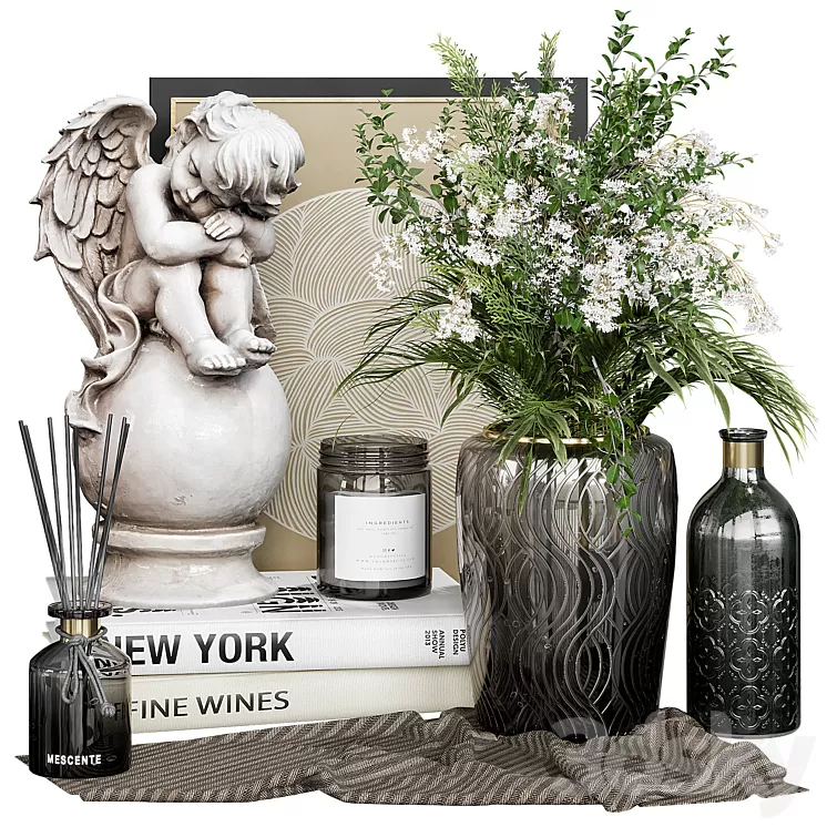 Decorative set 17 3D Model Free Download Decorative set 17 3D Model Free Download