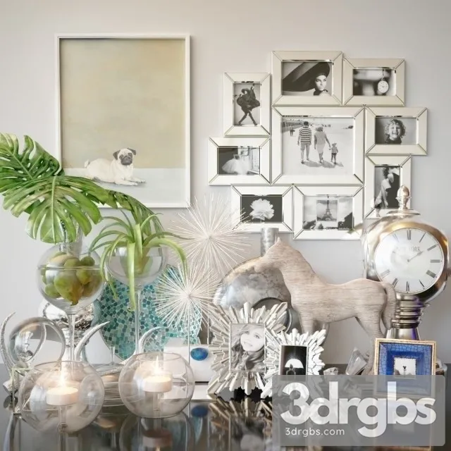 Decorative Set 17 3D Model Download Decorative Set 17 3D Model Download