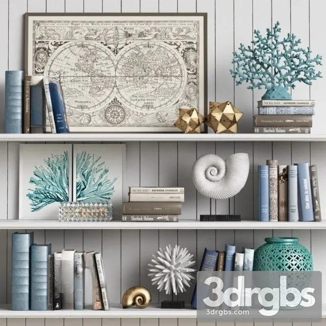 Decorative Set 17 3D Model Download Decorative Set 17 3D Model Download