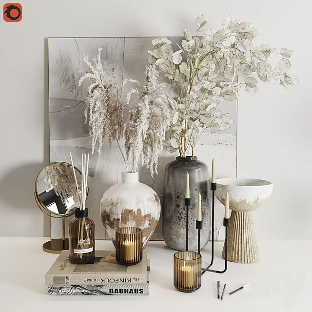 Decorative set 17 3DModel