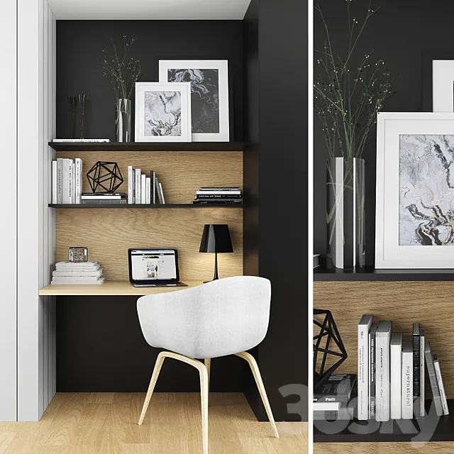 Decorative set 17 3DModel