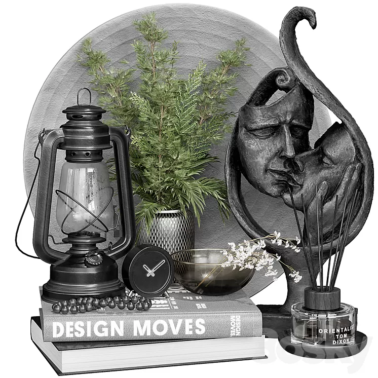 Decorative set 18 3D Model Decorative set 18 3D Model