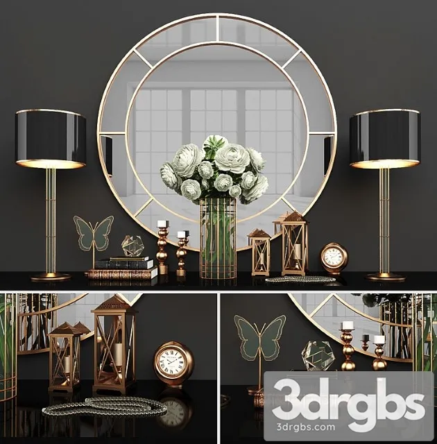 Decorative set 18_2 3D Model Download Decorative set 18_2 3D Model Download