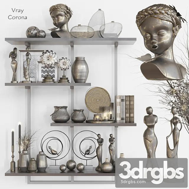 Decorative set 2 2 22 3D Model Download Decorative set 2 2 22 3D Model Download