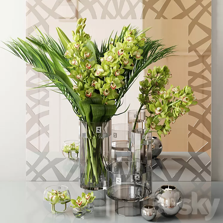 Decorative set 2 3D Model