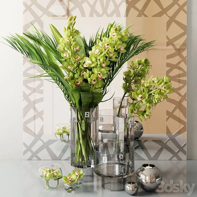 Decorative set 2 3D Model