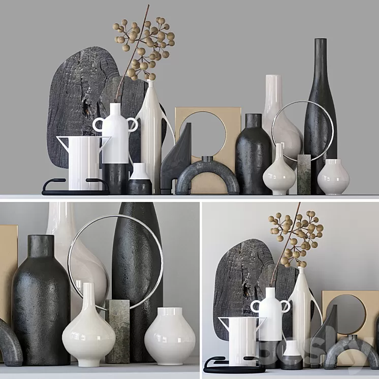 Decorative set 2 3D Model