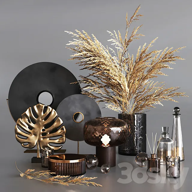 Decorative set 2 3DModel