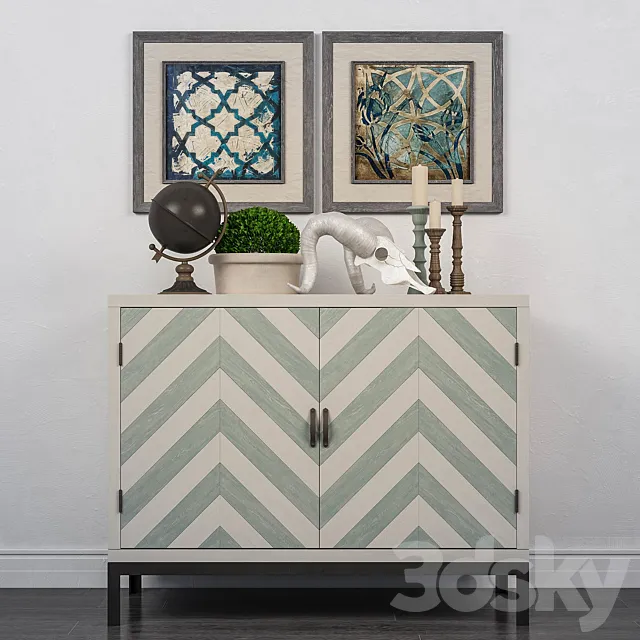 Decorative set 2 3DModel