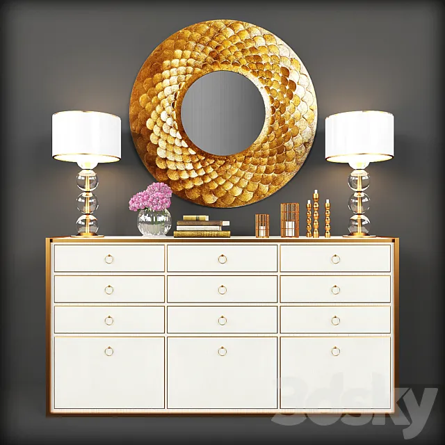 Decorative set 2 3DModel