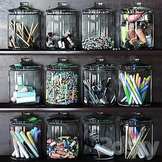 Decorative set 2 3DModel