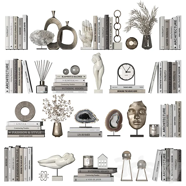 Decorative set 2 3DModel