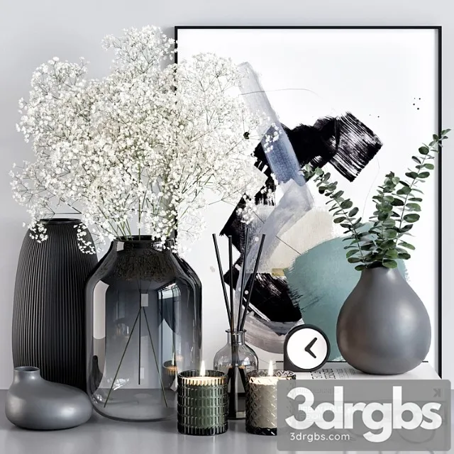 Decorative Set 20 15 3D Model Download Decorative Set 20 15 3D Model Download