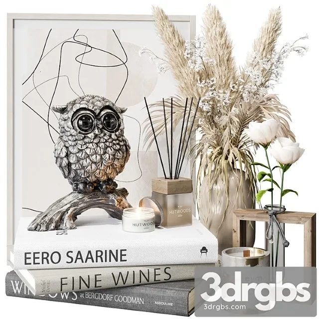 Decorative Set 20 2 3D Model Download Decorative Set 20 2 3D Model Download