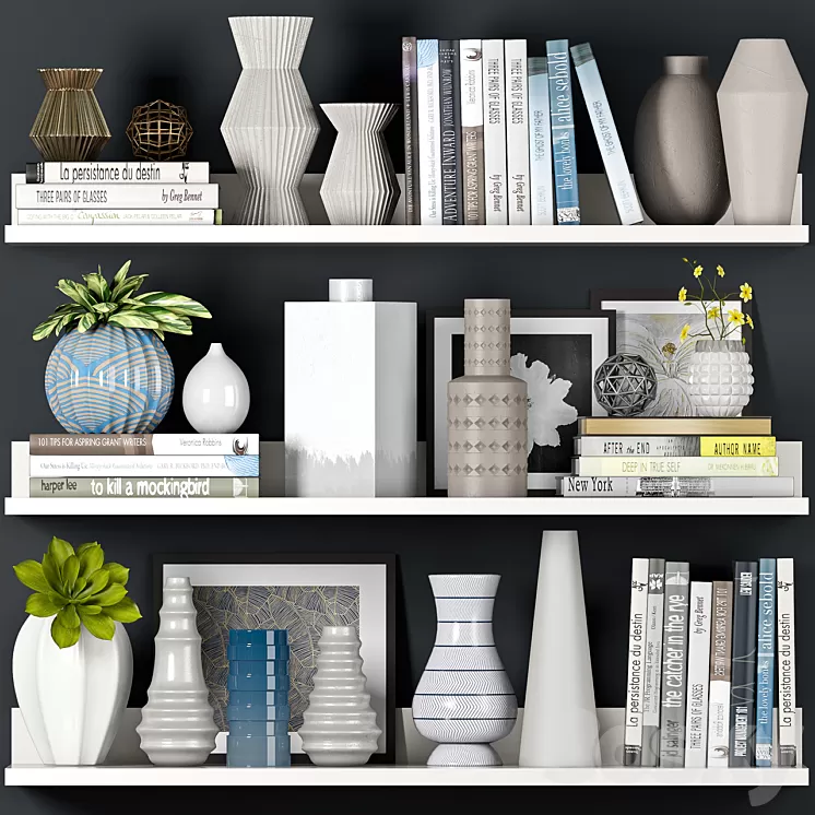 Decorative Set – 20 3D Model