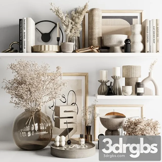 Decorative set 21 2 2 3D Model Download Decorative set 21 2 2 3D Model Download