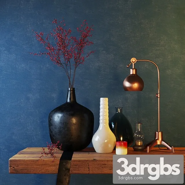 Decorative Set 21 2 3D Model Download Decorative Set 21 2 3D Model Download