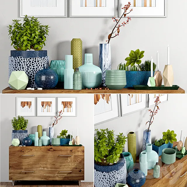 Decorative Set – 21 3DModel