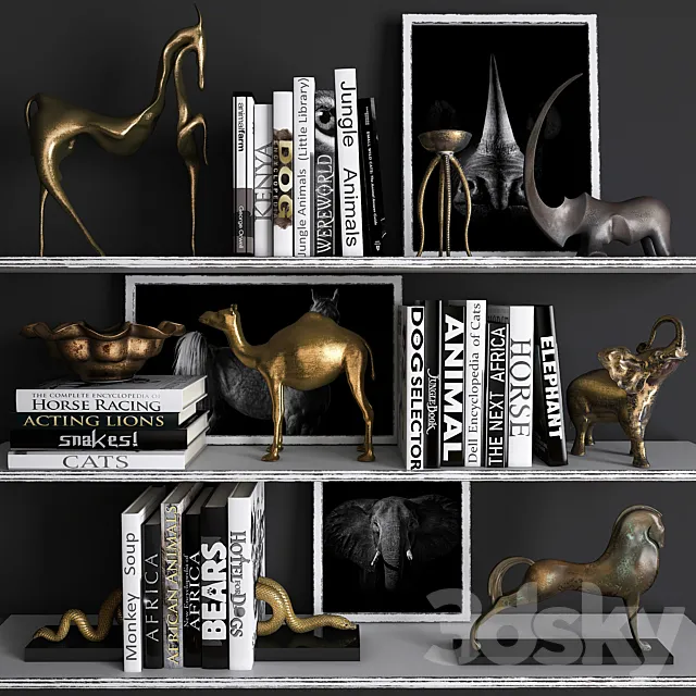 Decorative set 21 3DModel