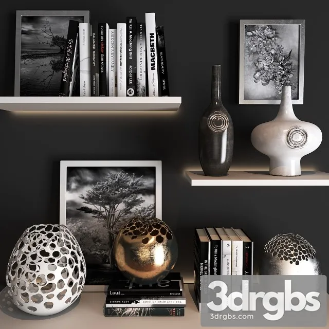 Decorative Set 22 1 3D Model Download Decorative Set 22 1 3D Model Download