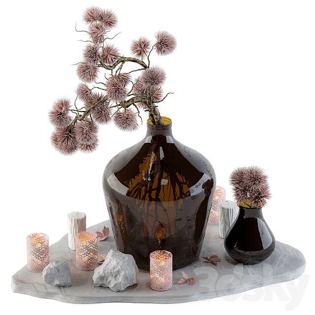 Decorative set 22 3D Model Decorative set 22 3D Model