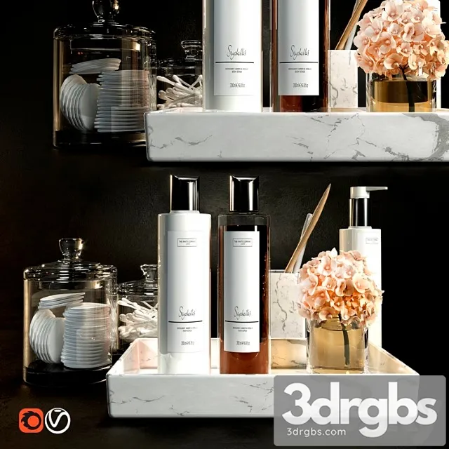 Decorative Set 225 3D Model Download Decorative Set 225 3D Model Download