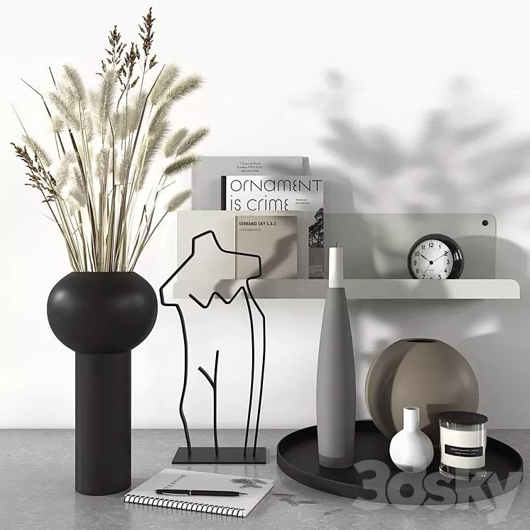 Decorative Set 23 3D Model