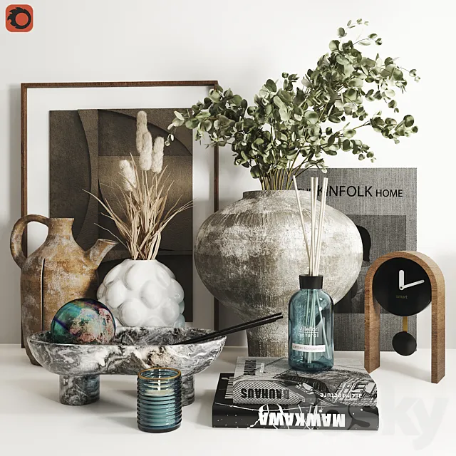 Decorative set 23 3D Model