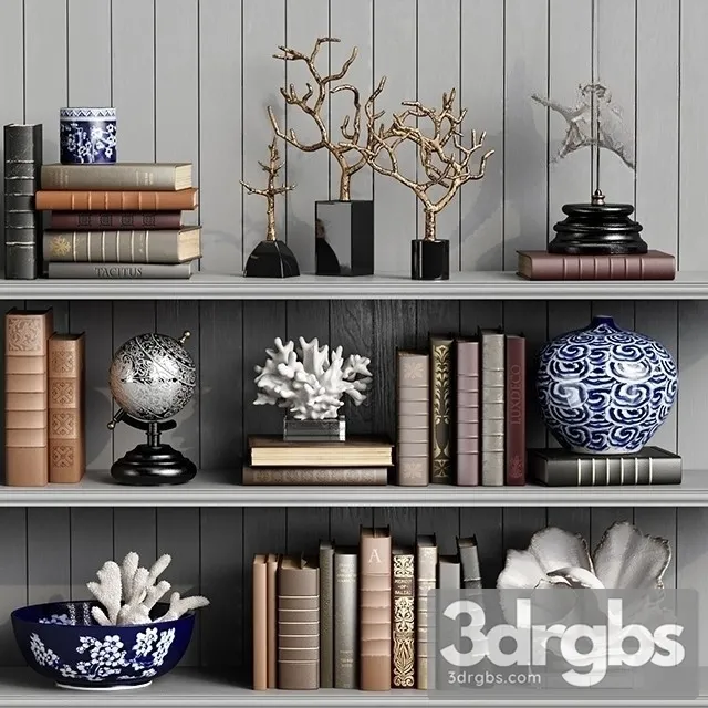 Decorative Set 23 3D Model Download Decorative Set 23 3D Model Download