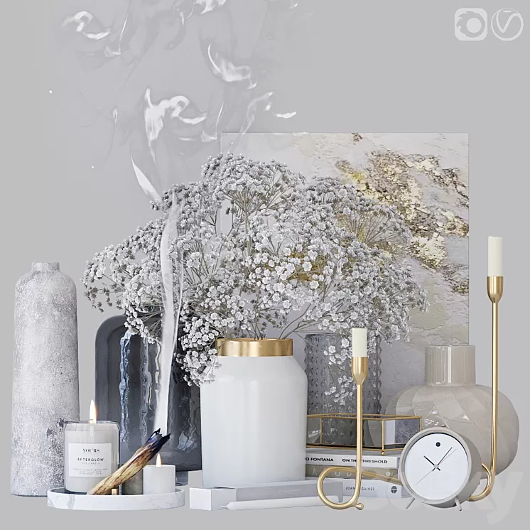 Decorative set 24 3D Model